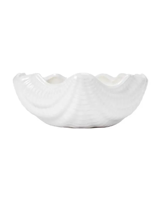 Bougie de décor céramique à clam