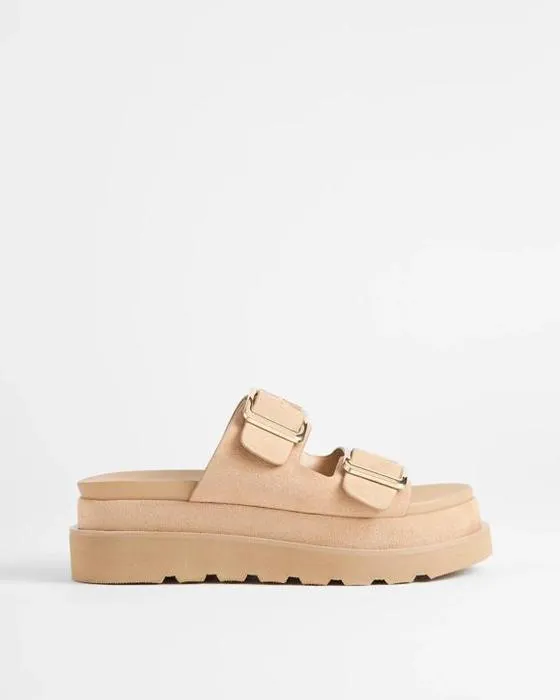 Cible femme double sangle Chunky Sandal - Aleesha