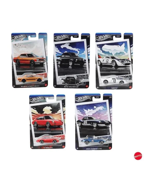Voiture de club de course Vintage Hot Wheels - Assortiment