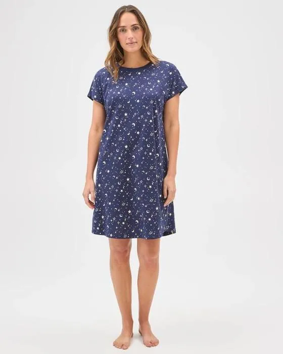 T-shirt femme cible coton Nightie
