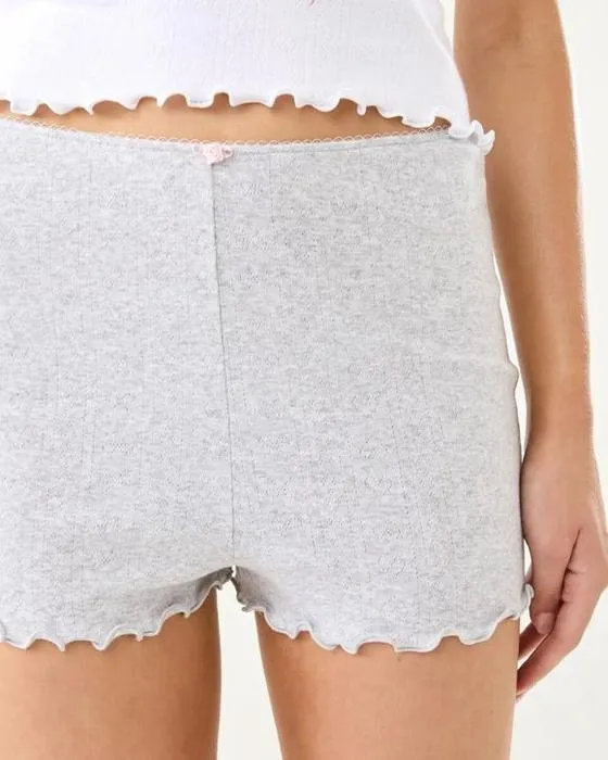 Short pointelle