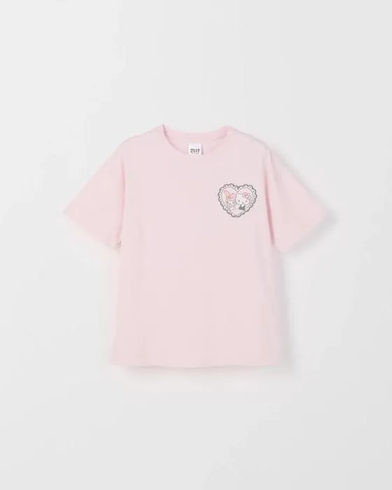Bonjour Kitty Australian Cotton Print T-shirt