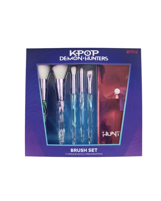 Ensemble de brosses de maquillage KPop Demon Hunters