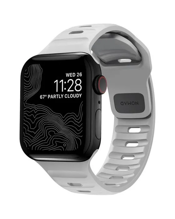 Nomad Apple Watch Band Sport 44-46mm Gris