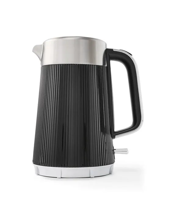 1.7L Bouilloire à côtes - Noir