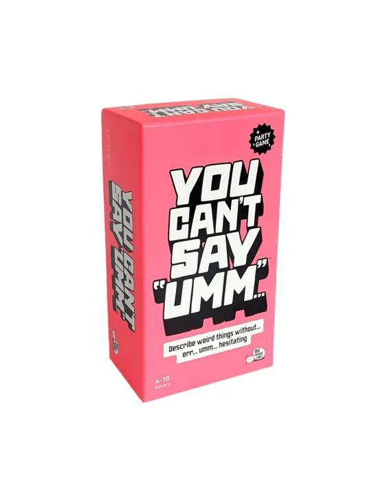 Tu ne peux pas dire Umm partie de jeu