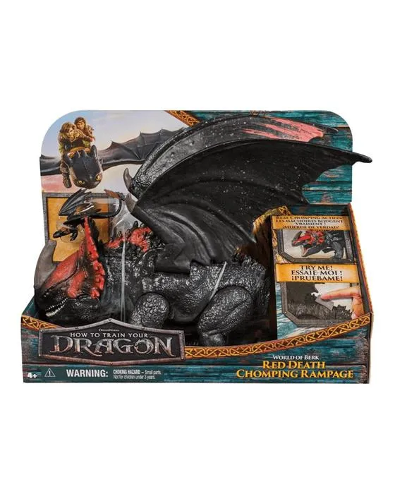 Comment former votre monde de dragons de Berk: la mort rouge Chomping Rampage Figure d'action