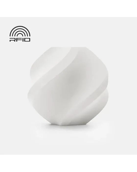 Bambu Lab PLA Matte Filament 3D Blanc Ivoire