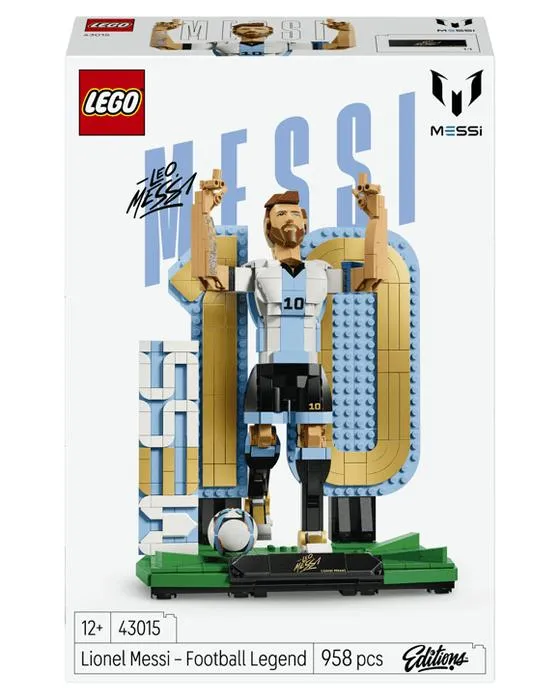 LEGO Editions Football Lionel Messi - Football Legend 43015