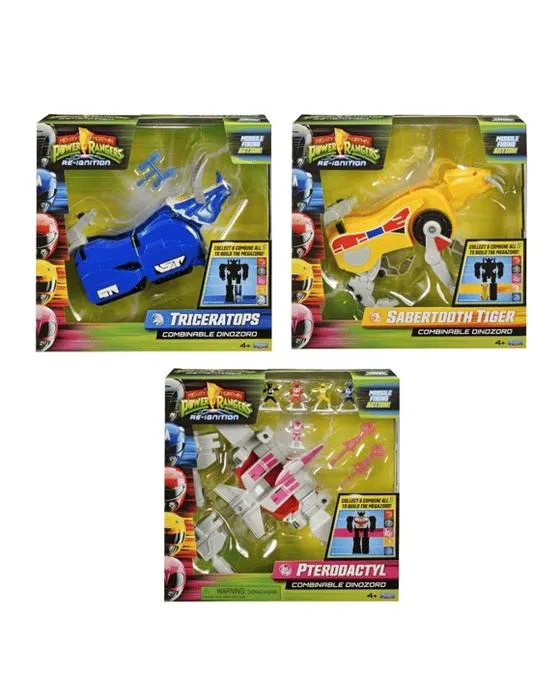 Jouet de dinozord mixte à re-allumage des Rangers de puissance de Morphine puissant - Assortiment