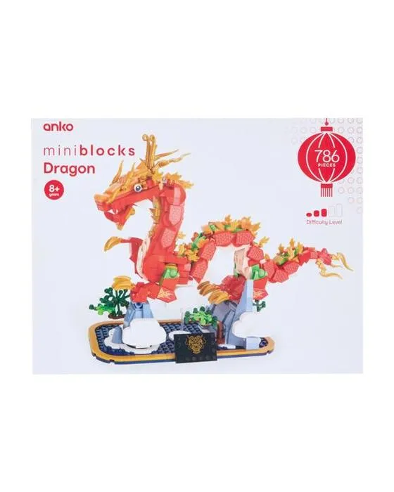 786 pièces Mini blocs: Dragon