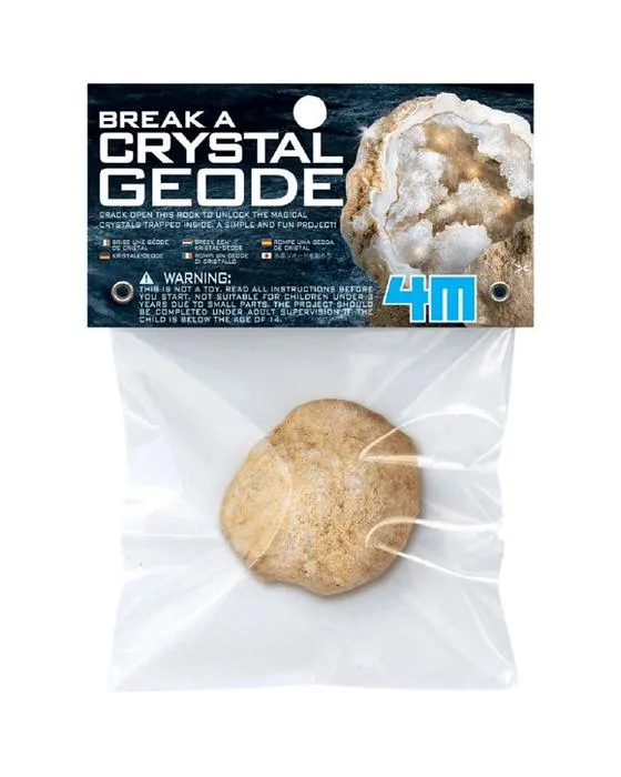 4M Break une géode cristal