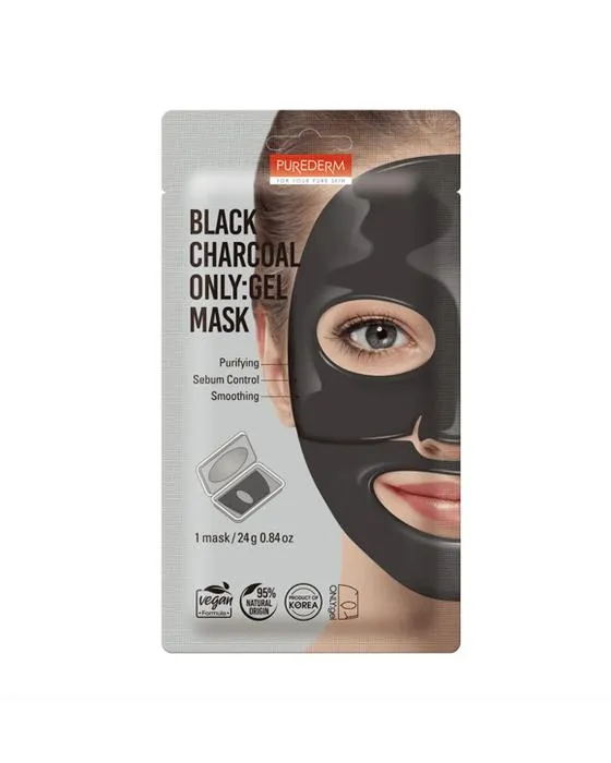 Charbon noir purderme seulement: Masque de sel 24g