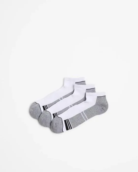 Australien Coton Blend 3 Pack Sport Chaussettes à faible coupe - Maxx