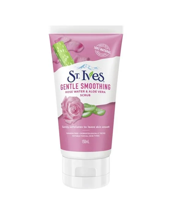 St. Ives doux lissant visage spray 150ml - Rose Eau et Aloe Vera - Blanc