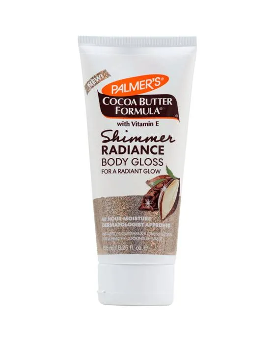Beurre de cacao de Palmer Radiance Gloss corps 155ml - Vitamine E
