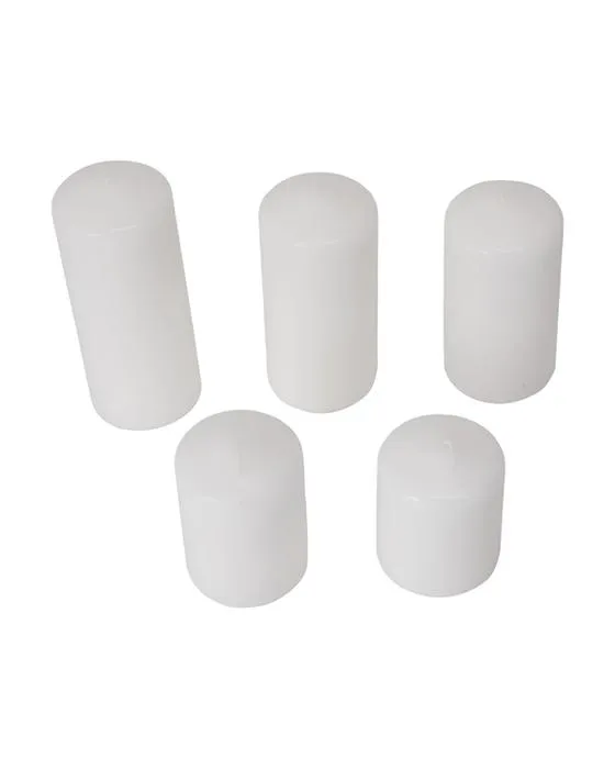 5 Bougies de pilier en emballage