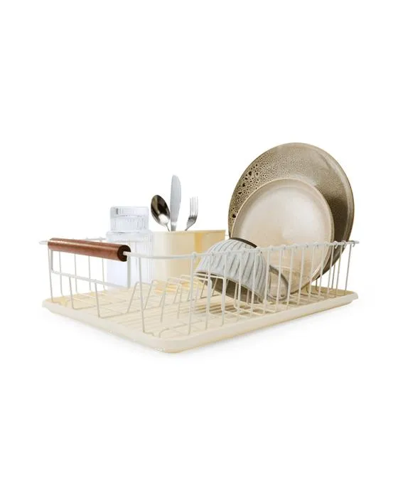 Poignée blanc Acacia Rack de plat