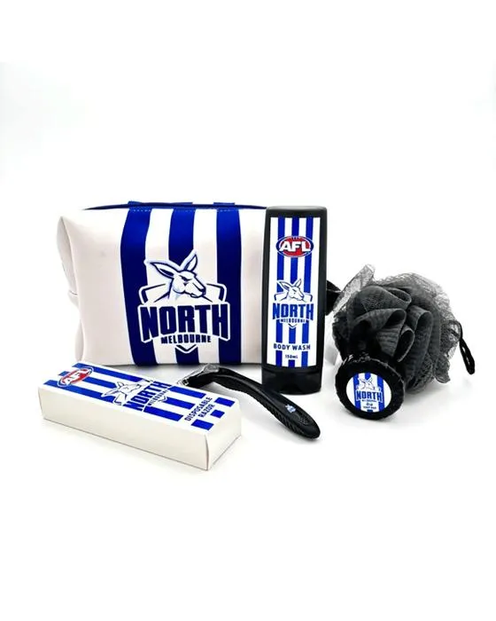AFL North Melbourne Kangaroos Wet Pack avec accessoires