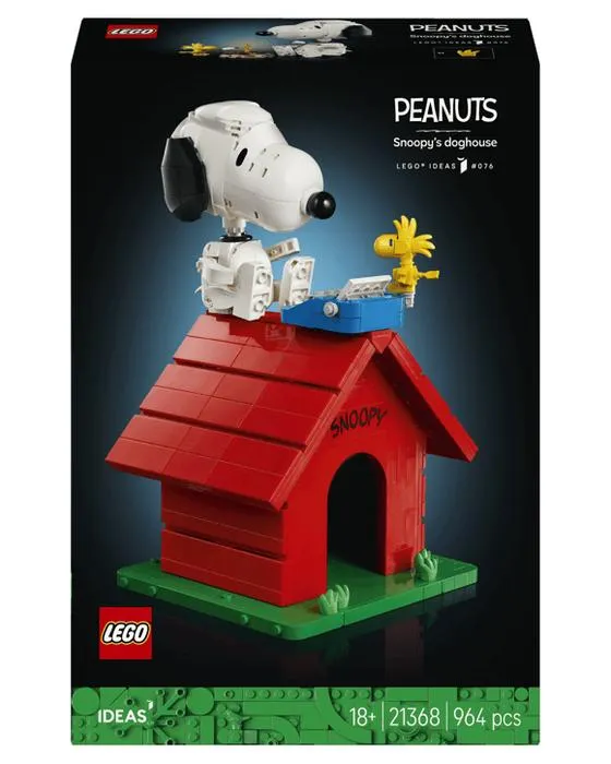 LEGO Idées d'arachides: Maison de chien de Snoopy 21368