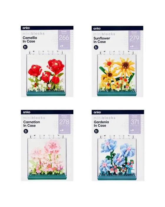 Mini Blocks Flower Series - Assortiment