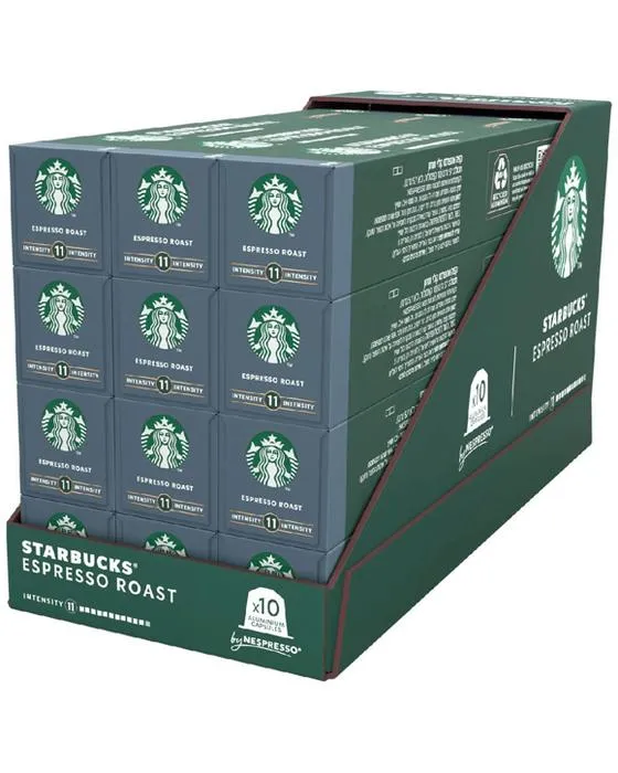 Starbucks Espresso Roast Capsules de café 120 Pack