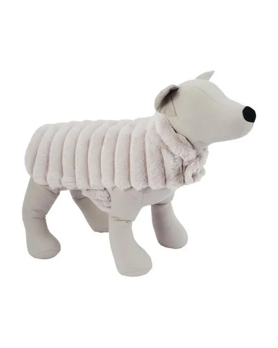 Veste côtelé pour animaux de compagnie - Extra Extra Large, Almond