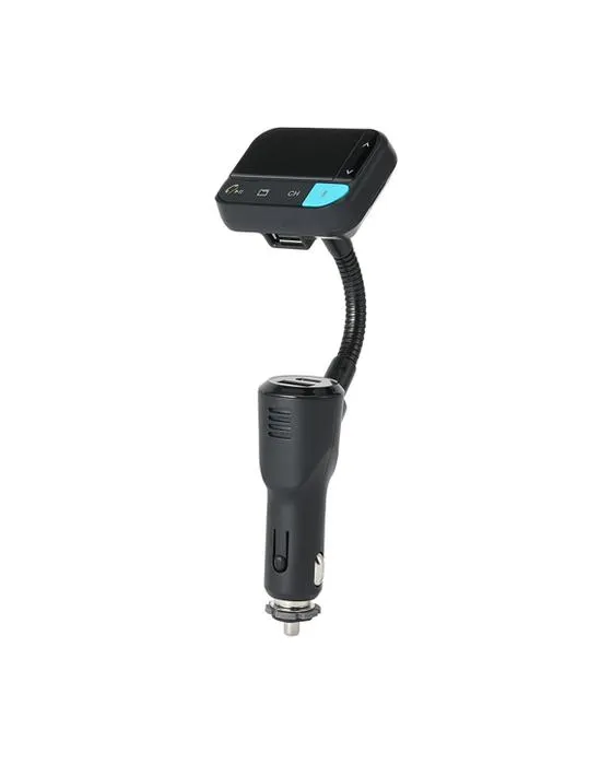 Emetteur FM Bluetooth de voiture avec USB - Anko - Noir