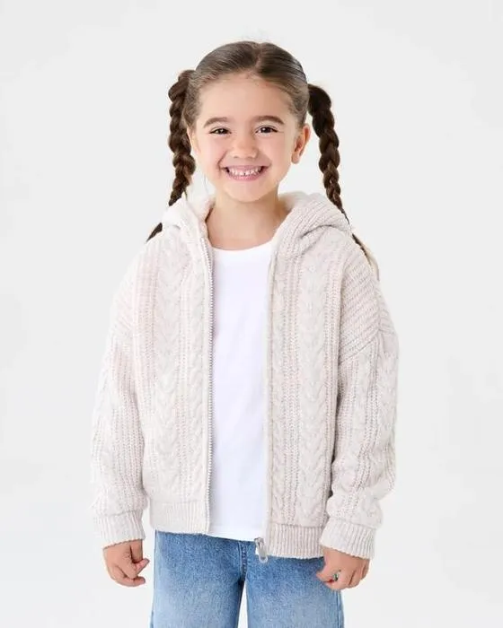 Cardigan à lignage Sherpa