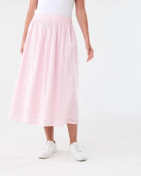 Jupe Broderie Maxi