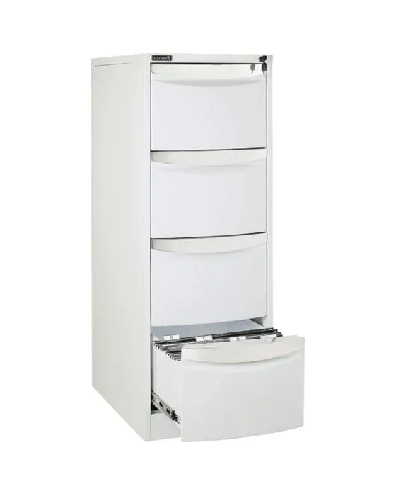 Stilford 4 tiroirs Cabinet de dépôt Cabinets blancs Cabinets de dépôt Cabinets de dépôt