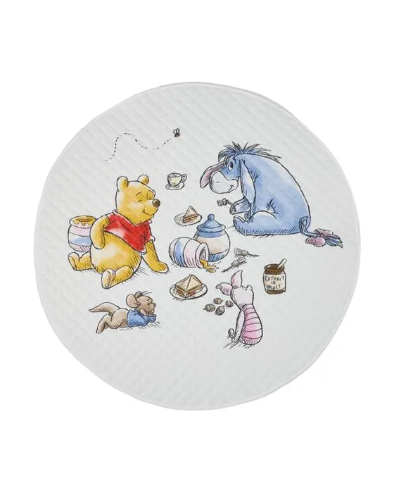 Disney Baby Winnie le tapis de jeu rond à courtepointe