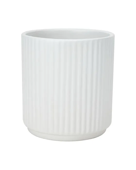 Pot linéaire blanc Petit