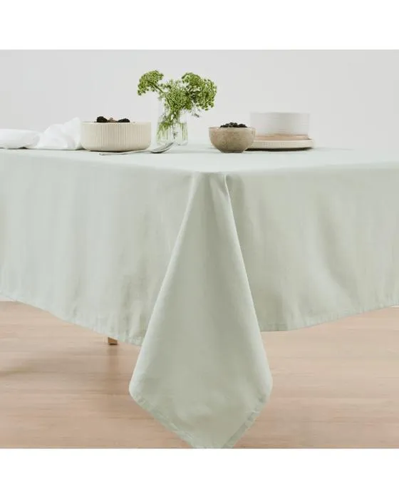 Sage Extra Large Linge de maison look nappe