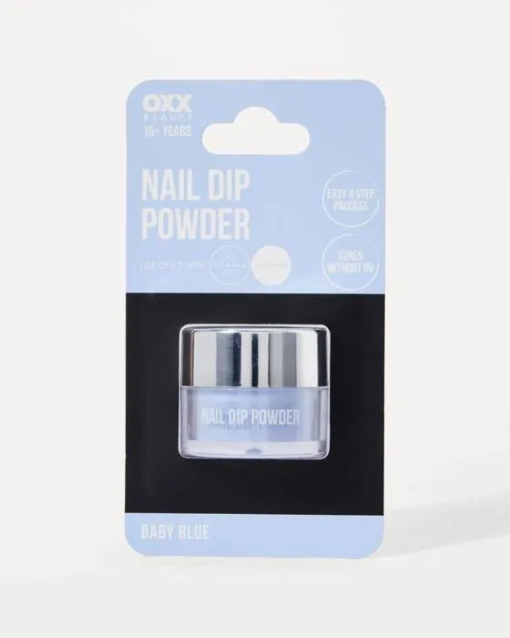 Poudre de gonflage OXX Beauty - Bleu bébé