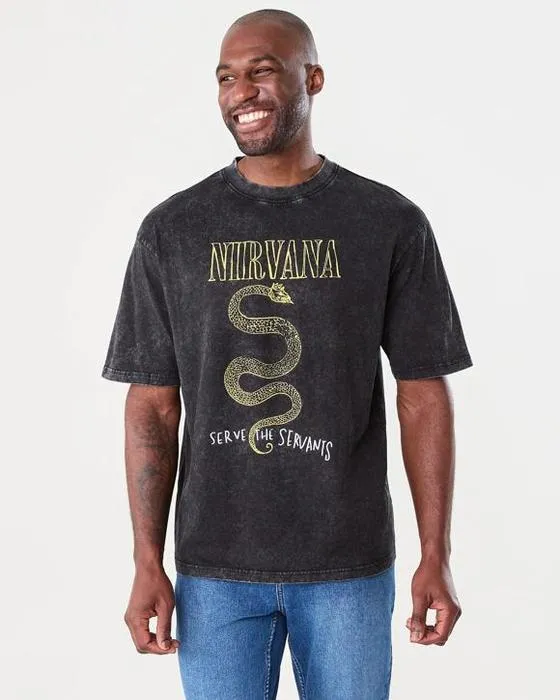 T-shirt de licence Nirvana