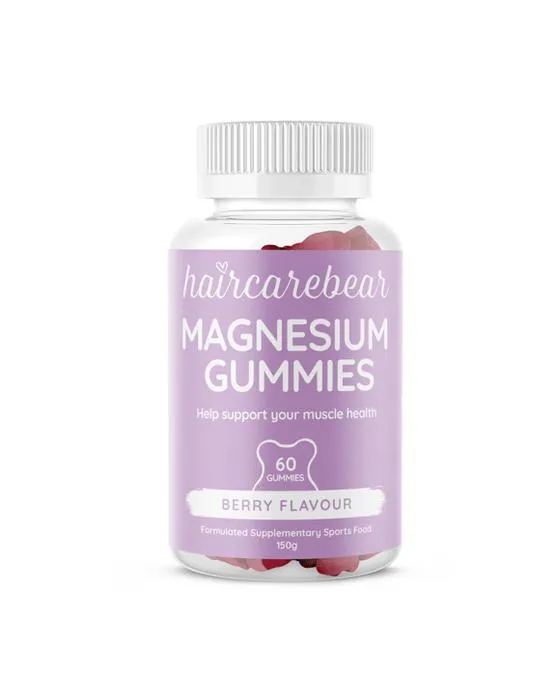 60 Pack Coiffureours Magnésium Gommies 150g