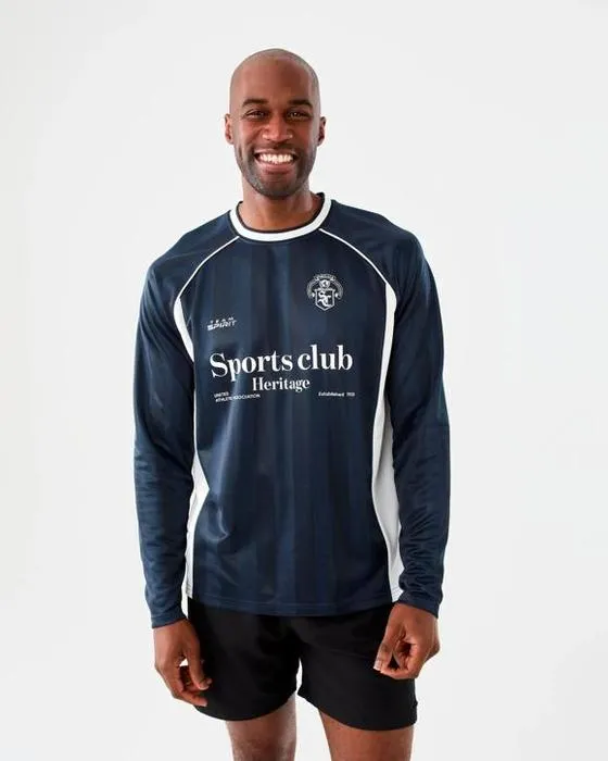 T-shirt imprimé à manches longues pour les jeunes