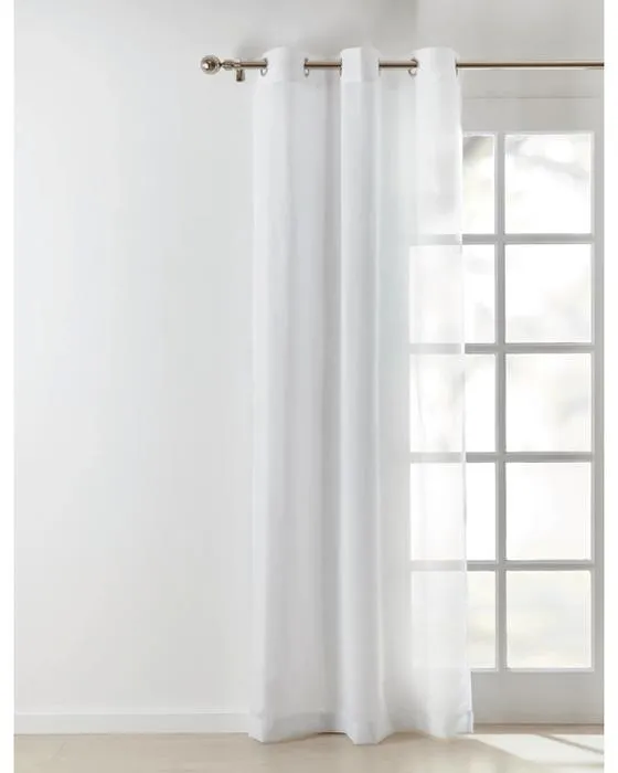 Rideau de Sicile - blanc - 120cm x 223cm