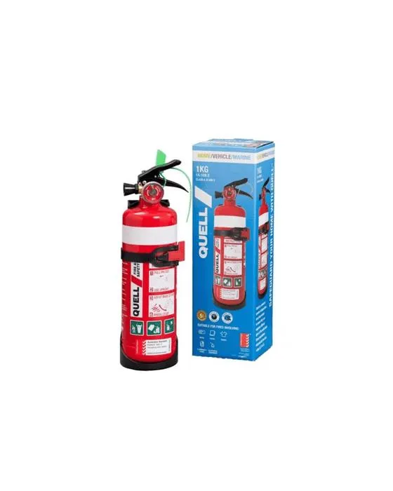 Décharger les extincteurs 1kg