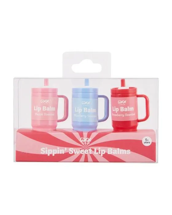 Baumes à lèvres pour les lèvres douces OXX Junior Sippin