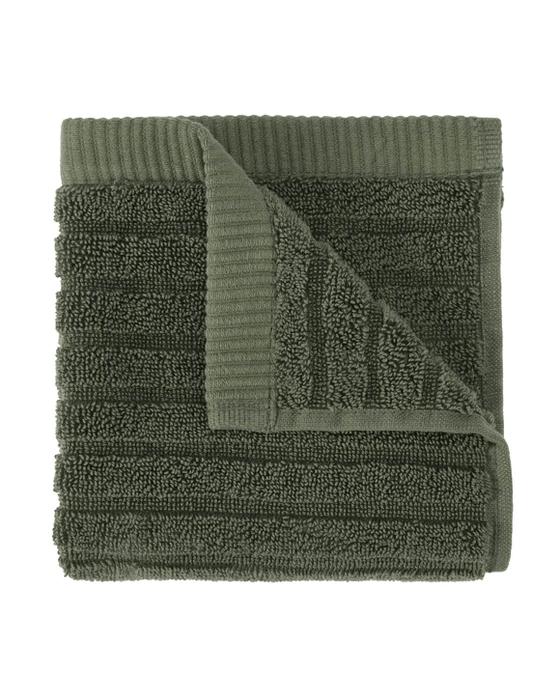 Laveur visage en coton - Vert