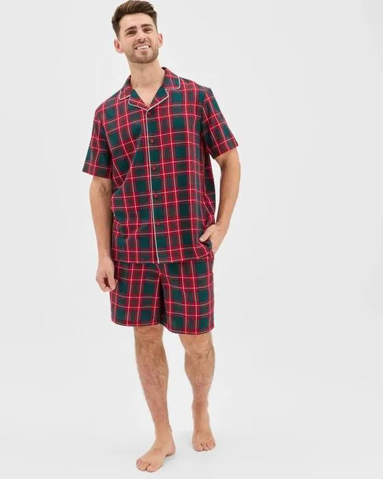 Maxx Famille Matching Christmas Australian Cotton Mens Pyjama Set - Tartan