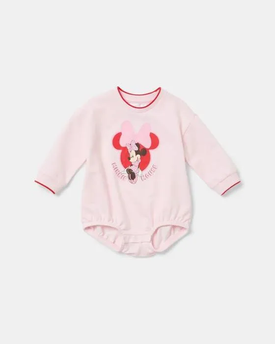 Minnie Mouse Licence Bodysuit imprimé à manches longues