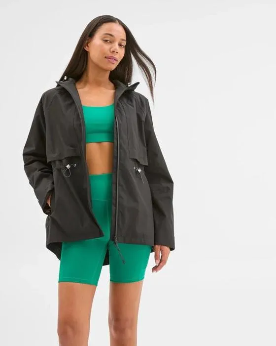Veste longue ligne étanche femme cible