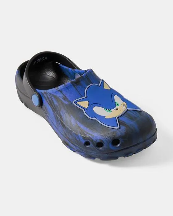 Sonique senior les Clogs de licence de hedgehog
