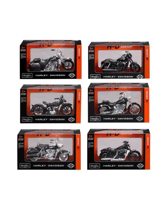 H-D Custom Series 41 Harley Davidson Action Vehicle - Assortiment