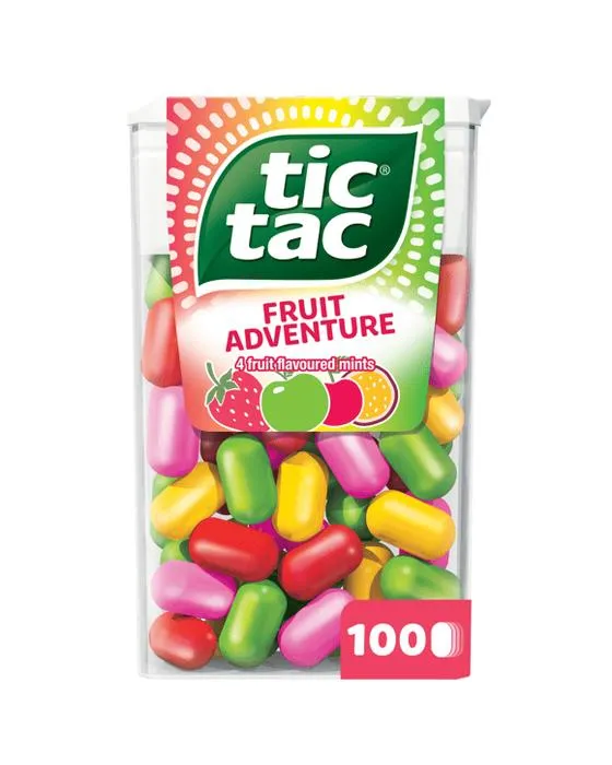 Tic Tac Mints d'aventure fruitière 49g
