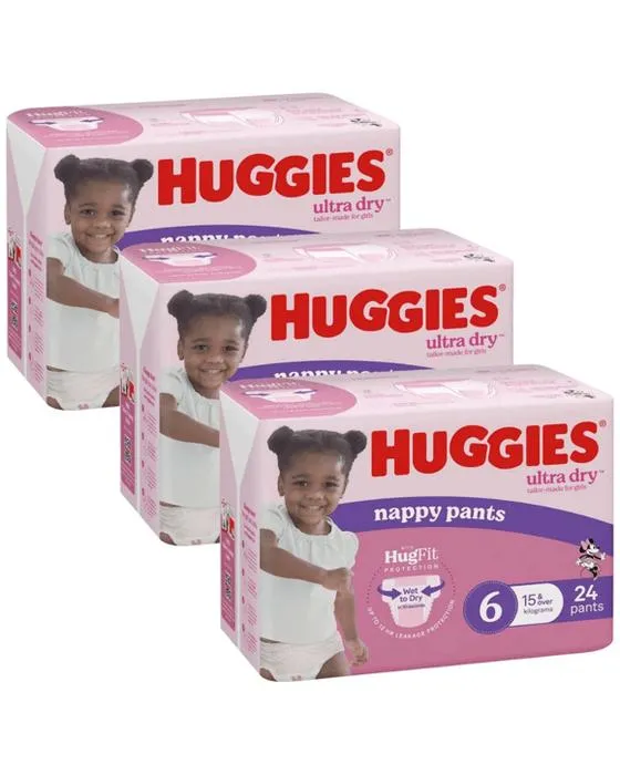 Pantalons de nappy pour les chiens Junior Girl 72 Pack