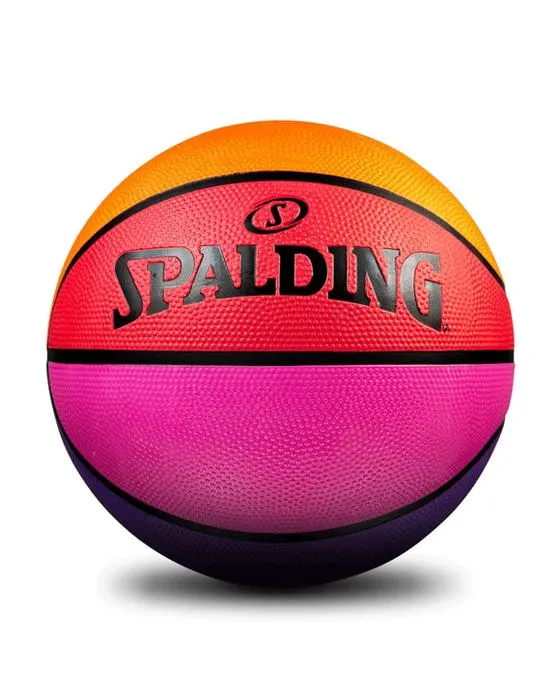 Basketball arc-en-ciel en frêne - Taille 5